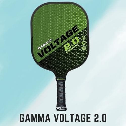 Gamma Voltage 2.0: Lightweight Best Graphite Pickleball Paddle for Speed